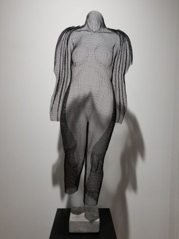 '13:08 Draped Figure' by Ted M. Semienchuk at Gallery 133
