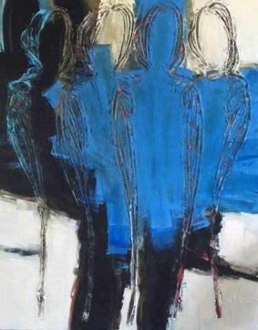 'Rhythm and Blues 1' by Janet McGreal at Gallery 133