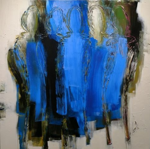 'Royal Blues' by Janet McGreal at Gallery 133
