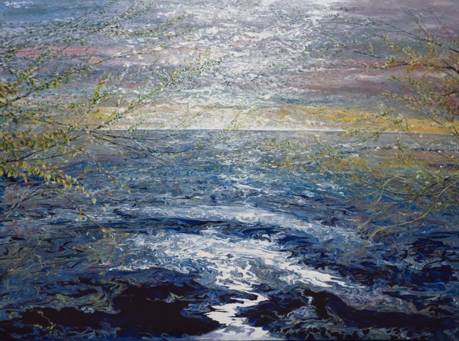 'Sunny Lake' by Elva Hook at Gallery 133
