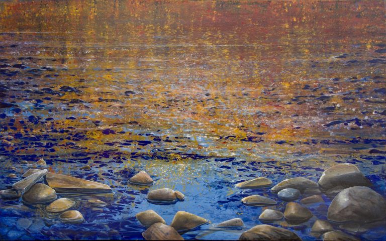 'Late Afternoon Etobicoke Creek' by Elva Hook at Gallery 133
