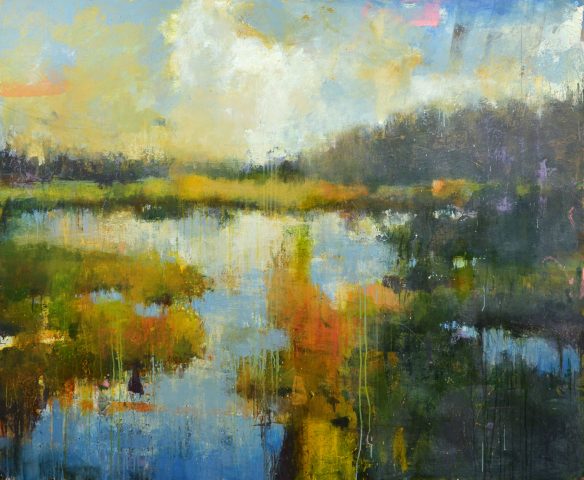'Spring Marsh' by Laura Culic at Gallery 133