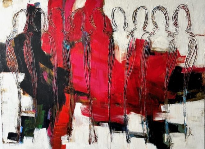 'Big Red' by Janet McGreal at Gallery 133