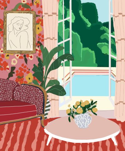 'The Pink Parlour' by Amy Penner at Gallery 133