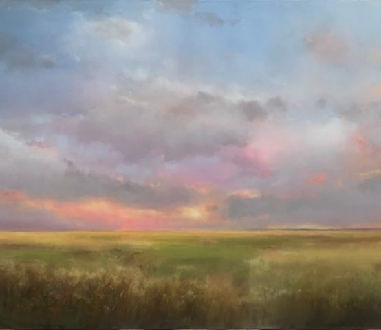 'Evening Light - West' by Joe Fidia at Gallery 133