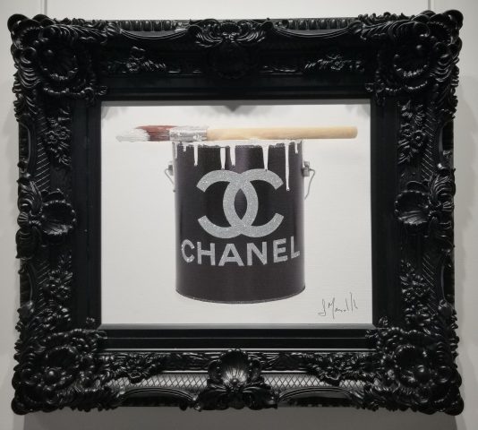 'Chanel Paint Can' by James Manderville at Gallery 133
